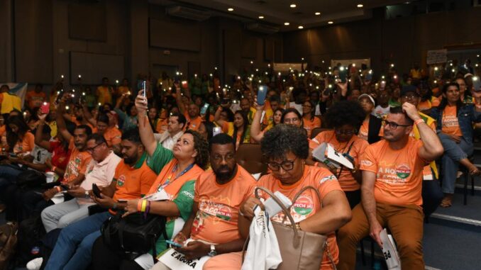 Agentes comunitários de saúde e de combate a endemias lotaram o auditório da ALBA em defesa da PEC 14/2021, que garante aposentadoria especial.