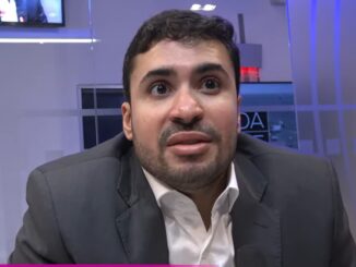 Deputado Jordávio Ramos em entrevista, expressando preocupação com os empréstimos do governo da Bahia.