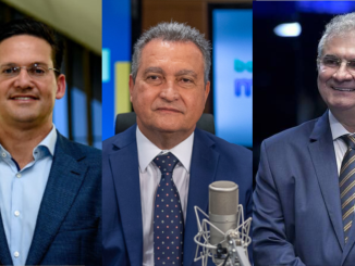 Montagem com João Roma, Rui Costa e Angelo Coronel, possíveis candidatos ao Senado pela Bahia.