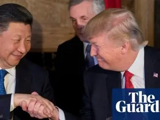 Donald Trump em visita oficial para discussões tecnológicas